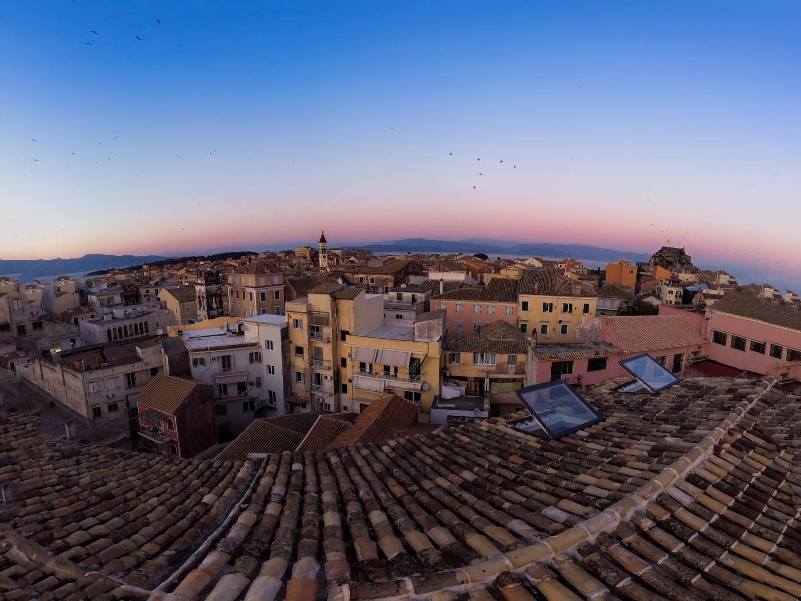 corfu loft view